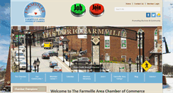 Desktop Screenshot of farmvilleareachamber.org